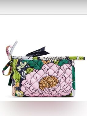 Vera Bradley Tie Cosmetic in Bloom Boom New in package